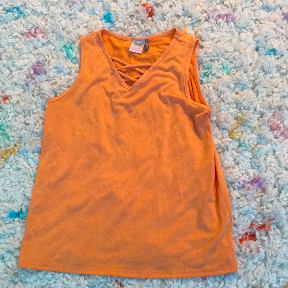 Orange Tank top